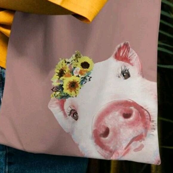 Pig Tote Bag - Picture 5 of 5